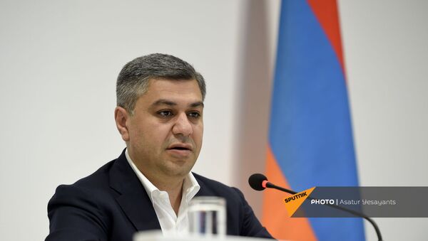 Пресс-конференция Артура Ванецяна (23 июня 2021). Еревaн - Sputnik Армения