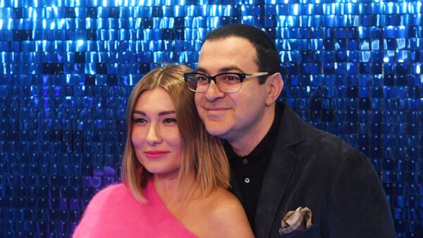 Гарик и Жанна Мартиросян на премьере фильма Лёд 2 - Sputnik Армения