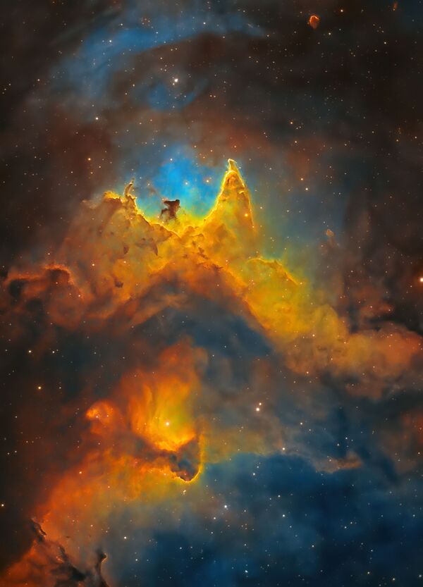 Снимок The Soul of Space (Close-up of the Soul Nebula) британского фотографа Kush Chandaria, попавший в шортлист конкурса Royal Observatory’s Astronomy Photographer of the Year 13 - Sputnik Армения