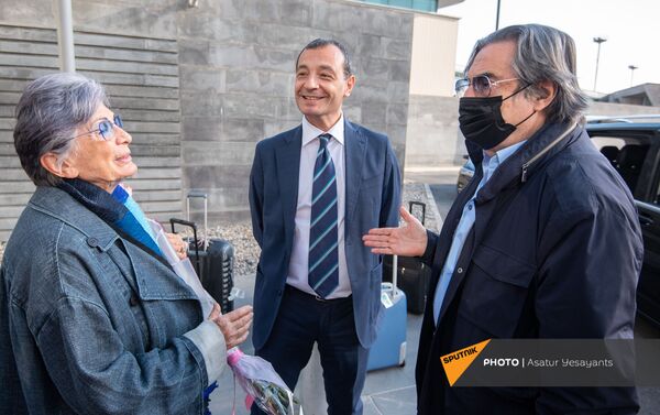 Իտալացի դիրիժոր Ռիկարդո Մուտին` Երևանում - Sputnik Արմենիա