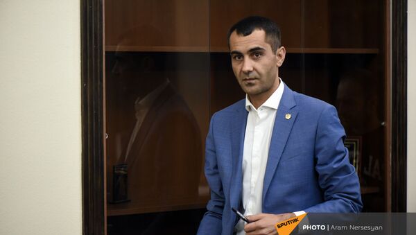 Председатель водного комитета Министерства территориального управления и инфраструктуры РА Карен Саркисян - Sputnik Армения