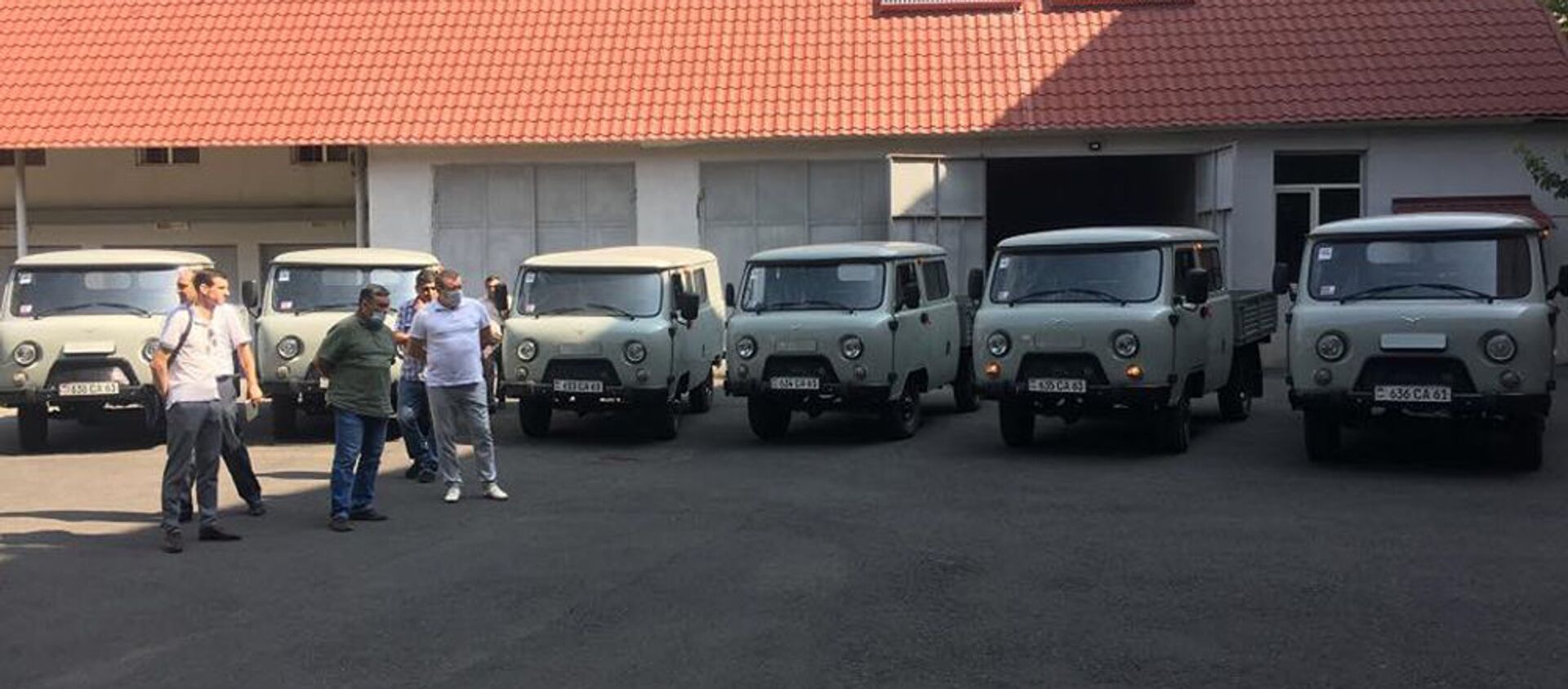 ЮКЖД закупил 6 новых  автомобилей УАЗ  высокой проходимости на линейные участки Ереван, Ванадзор, а так же на путевую механизированную станцию Масис, - Sputnik Արմենիա, 1920, 17.07.2021