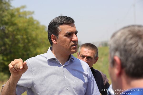 Արման Թաթոյանն այցելել է Երասխ Արման Թաթոյանն այցելել է Երասխ - Sputnik Արմենիա