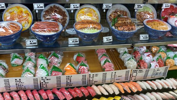 Суши и другая японская еда, которая будет выставлена на Олимпийских играх в Токио - Sputnik Армения