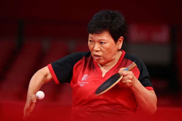 Китайская спортсменка, выступающая за Люксембург, игрок в настольный теннис Ни Сялянь - Sputnik Армения