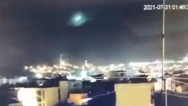 Падение метеорита возле Измира Турция - Sputnik Армения