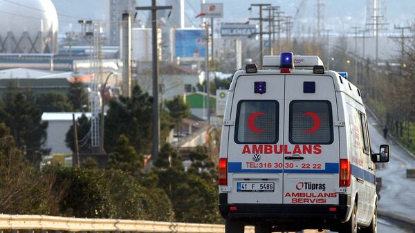 Շտապօգնության մեքենա Թուրքիայում - Sputnik Արմենիա