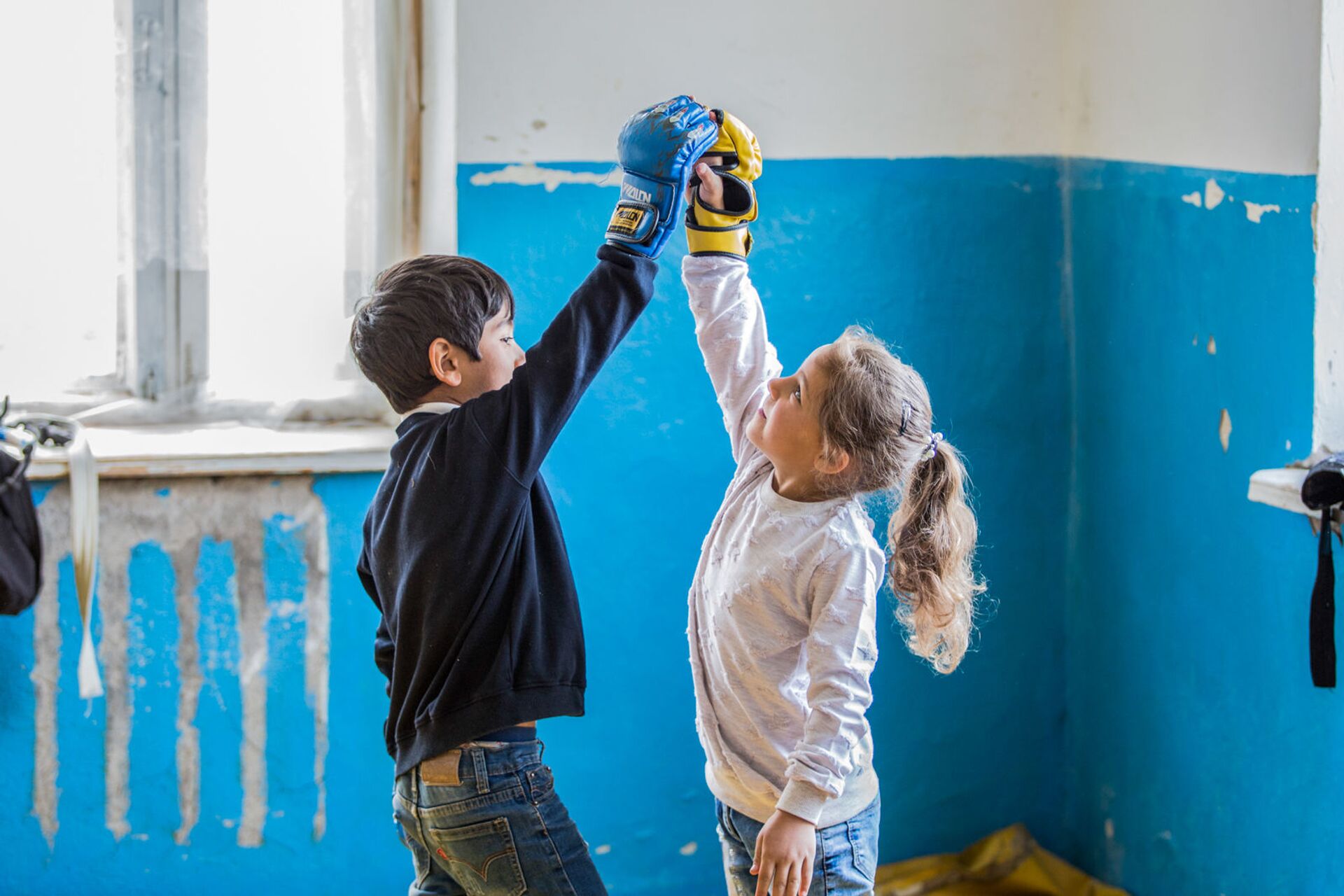 Дети из Шенавана ремонтируют свой будущий детский сад - Sputnik Արմենիա, 1920, 14.09.2021