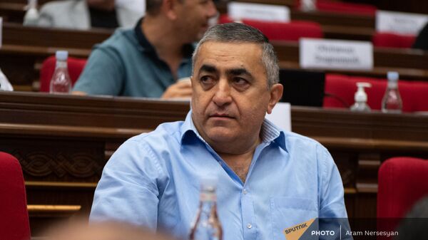 Армен Рустамян на заседании Парламента (4 августа 2021). Еревaн - Sputnik Армения