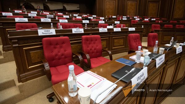 Заседание Парламента (4 августа 2021). Еревaн - Sputnik Армения