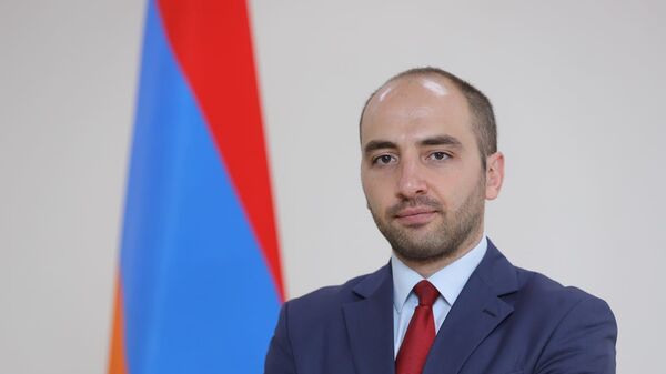 Новоназначенный пресс-секретарь МИД Ваган Унанян - Sputnik Армения
