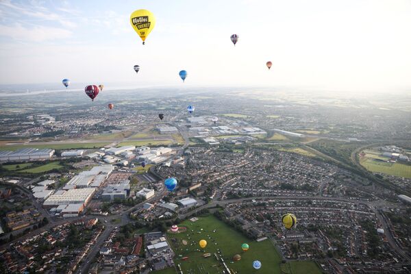Օդապարիկներ, Bristol International Balloon Fiesta - Sputnik Արմենիա