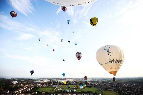 Օդապարիկներ, Bristol International Balloon Fiesta - Sputnik Արմենիա