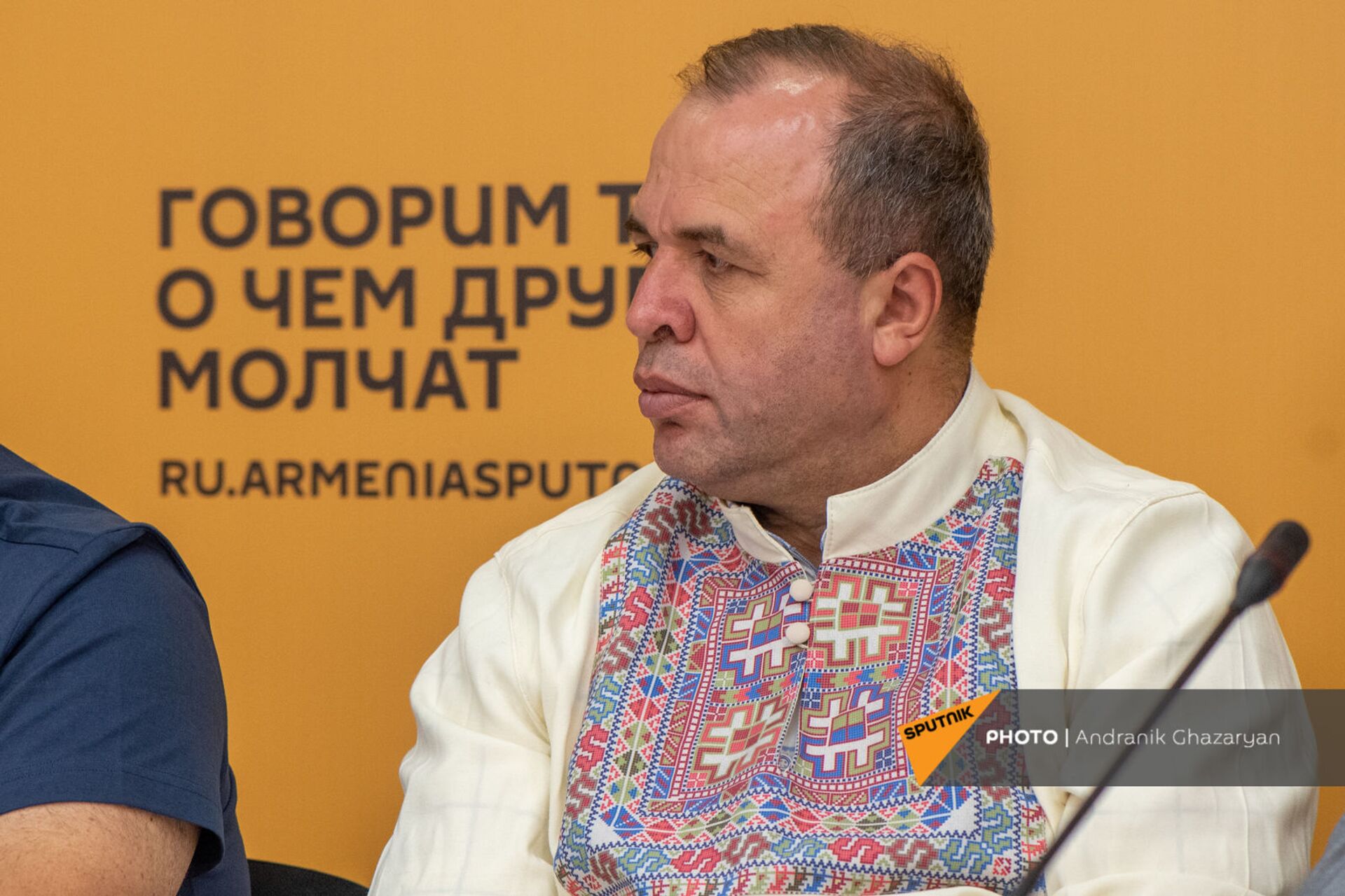 Вазген Хачикян во время пресс-конференции (5 августа 2021). Еревaн - Sputnik Армения, 1920, 14.09.2021