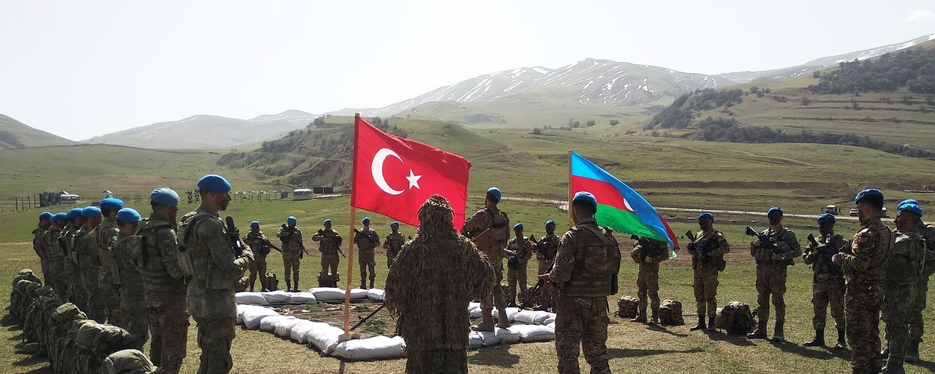 Թուրք–ադրբեջանական զորավարժություններ Թուրք–ադրբեջանական զորավարժություններ - Sputnik Արմենիա, 1920, 16.09.2021