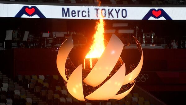 Торжественная церемония закрытия XXXII летних Олимпийских игр в Токио  - Sputnik Արմենիա