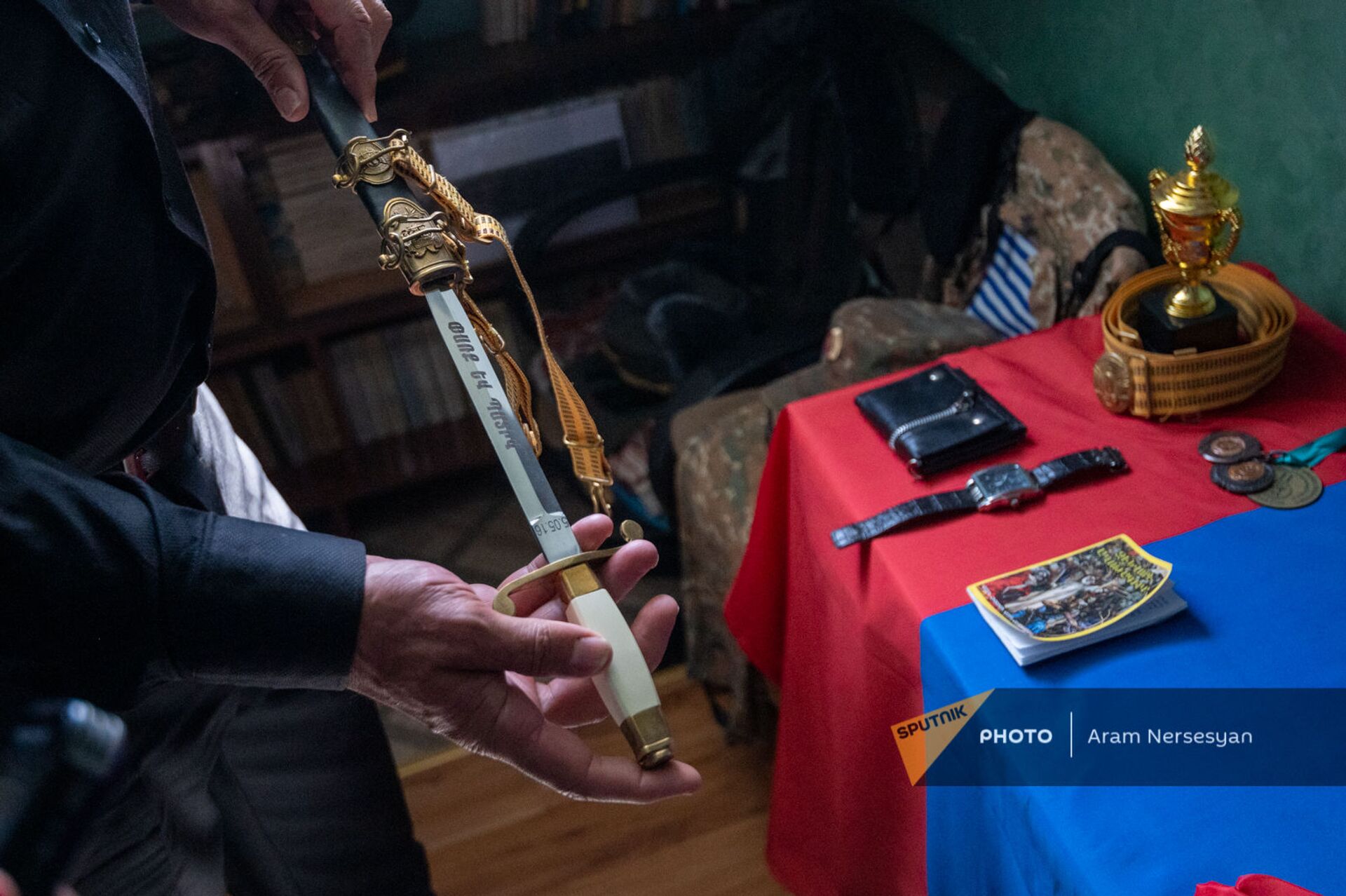 Клинок погибшего Абрахама Марухяна Клинок погибшего Абрахама Марухяна - Sputnik Արմենիա, 1920, 14.09.2021