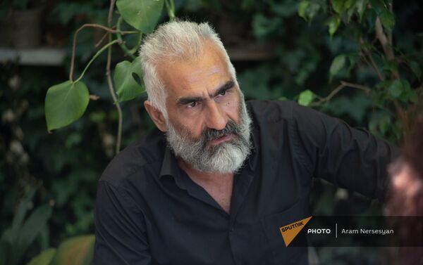 Тигран Марухян, отец погибшего Абрахама Марухяна  - Sputnik Армения