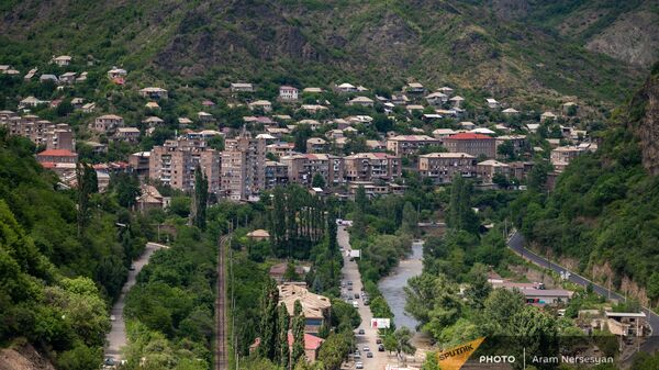 Вид города Алаверди - Sputnik Армения