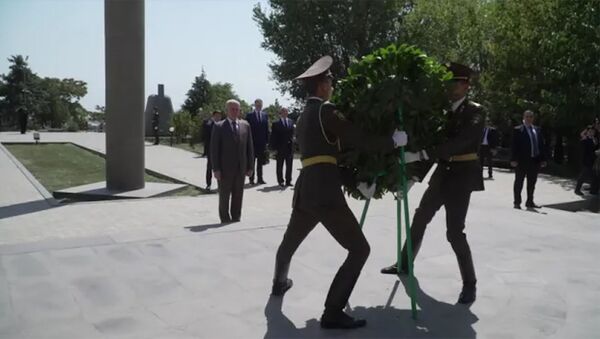 ՀԱՊԿ գլխավոր քարտուղարն այցելել է «Եռաբլուր» - Sputnik Армения
