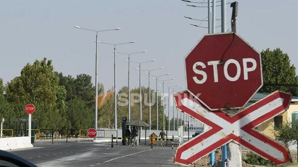 КПП на афгано-узбекской границе - Sputnik Армения