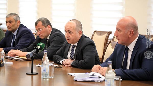 Министр обороны Аршак Карапетян провел консультации с руководителями ряда подразделений (17 августа 2021). Еревaн - Sputnik Արմենիա