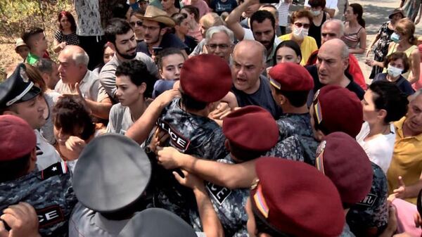 «Ֆիզգորոդոկի» բնակիչների բողոքի ակցիան. արխիվային լուսանկար - Sputnik Արմենիա