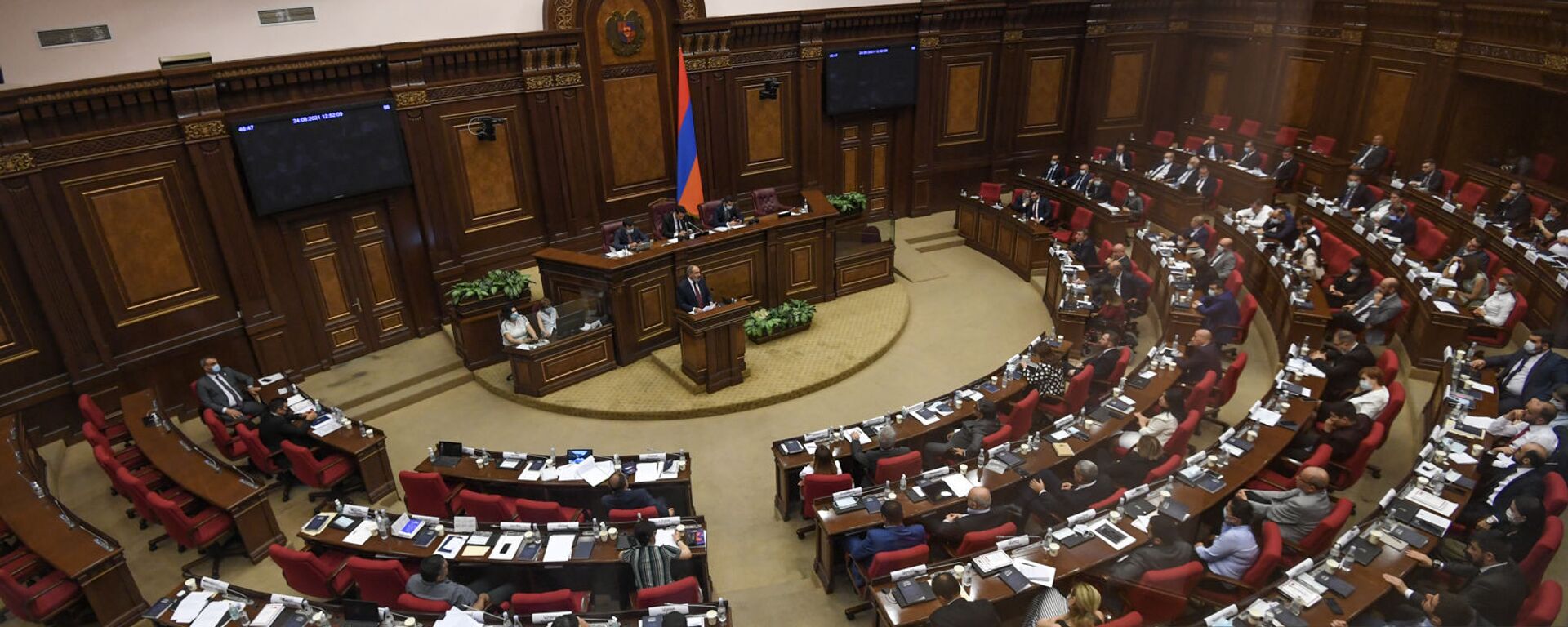 Заседание Парламента Армении (24 августа 2021). Еревaн - Sputnik Армения, 1920, 13.09.2021