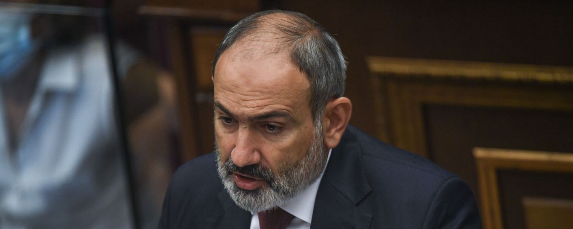 Премьер-министр Никол Пашинян на заседании Парламента Армении (24 августа 2021). Еревaн - Sputnik Արմենիա, 1920, 24.08.2021
