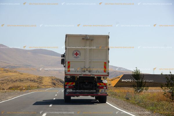 Բեռնատար ավտոմեքենա Որոտան ու Շուռնուխ գյուղերի միջև - Sputnik Արմենիա