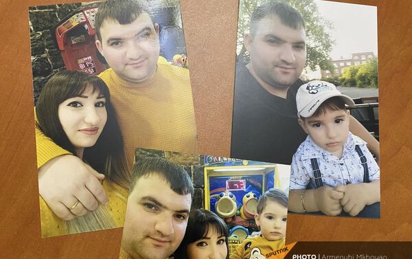 Семейные фотографии Ара Мкртчяна с женой Аидой и сыном Эриком - Sputnik Արմենիա
