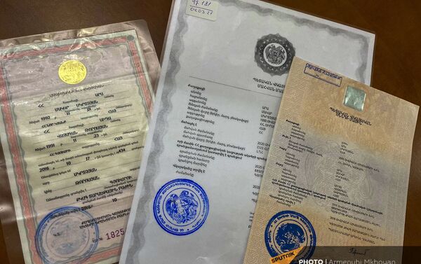Документы Арама Мкртчяна Документы Арама Мкртчяна - Sputnik Արմենիա