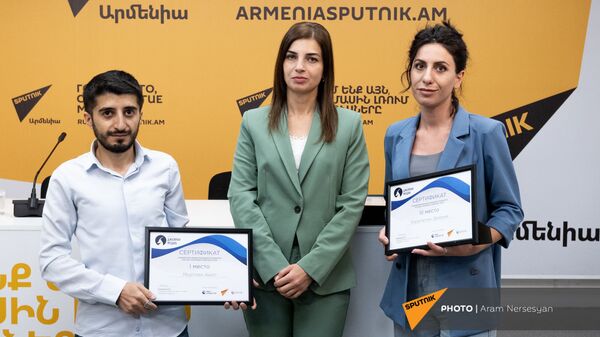 Победители пресс-центра Джейран-медиа (7 сентября 2021). Еревaн - Sputnik Армения