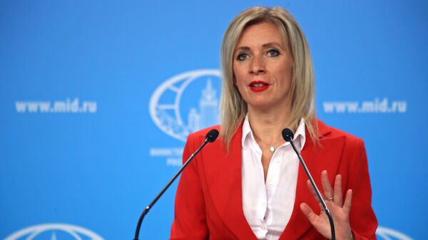 Официальный представитель Министерства иностранных дел России Мария Захарова - Sputnik Армения