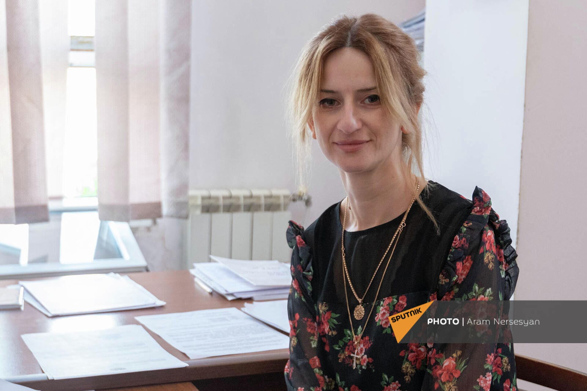 Секретарь аппарата мэрии Мецамора Нина Тадевосян Секретарь аппарата мэрии Мецамора Нина Тадевосян - Sputnik Армения, 1920, 26.09.2021