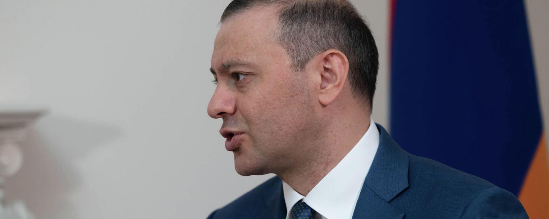 Секретарь Совета безопасности Армении Армен Григорян во время интервью агентству Sputnik Армения - Sputnik Армения, 1920, 17.11.2021
