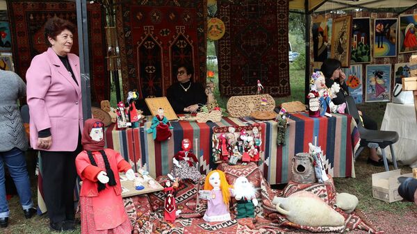 IX традиционный всеармянский фестиваль декоративно-прикладного искусства в Дилижане (25 сентября 2021). Тавуш - Sputnik Армения