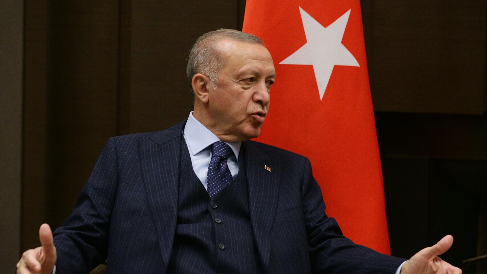 Президент Турции Реджеп Тайип Эрдоган - Sputnik Армения, 1920, 30.09.2021