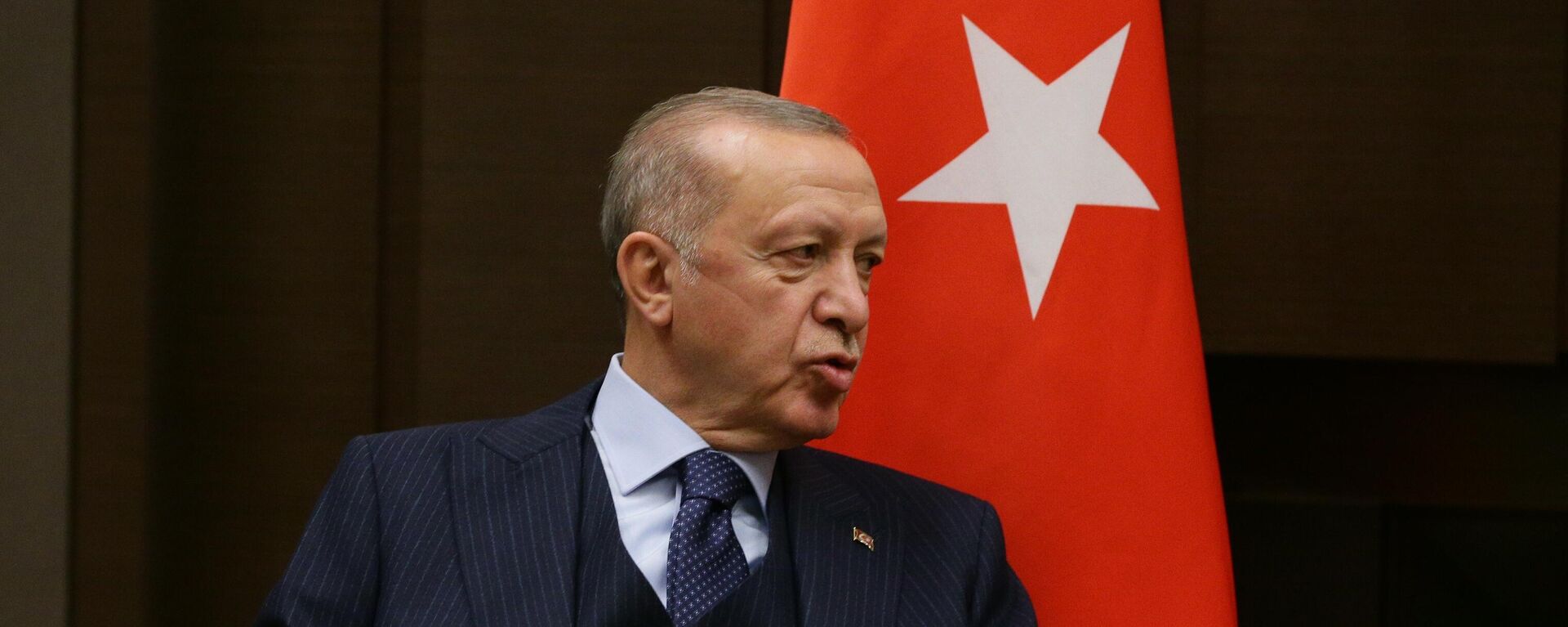 Президент Турции Реджеп Тайип Эрдоган - Sputnik Армения, 1920, 18.01.2022