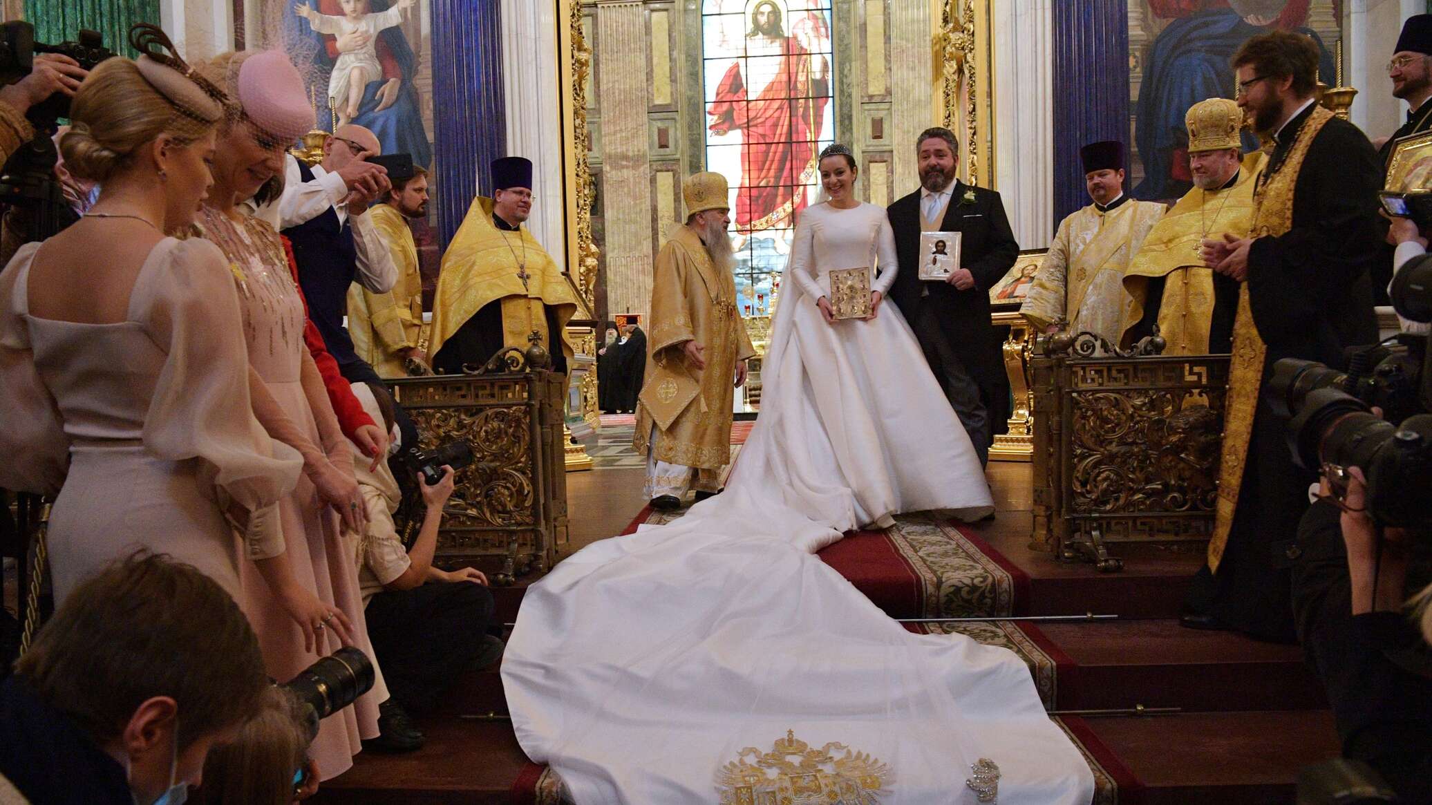 Венчание князя Георгия Романова в Санкт-Петербурге