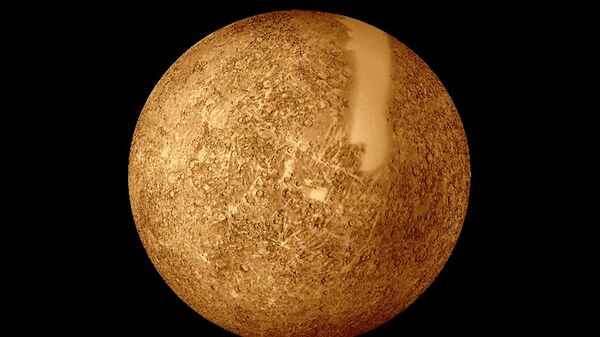 Изображение Меркурия, переданное с зонда Mariner 10 - Sputnik Армения