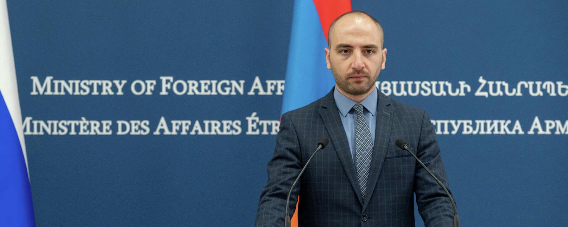 Пресс-секретарь МИД Армении Ваган Унанян - Sputnik Армения, 1920, 29.12.2021