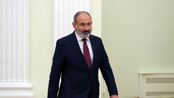 Встреча премьер-министра Армении Никола Пашиняна и президента РФ Владимира Путина (12 октября 2021). Москва - Sputnik Армения