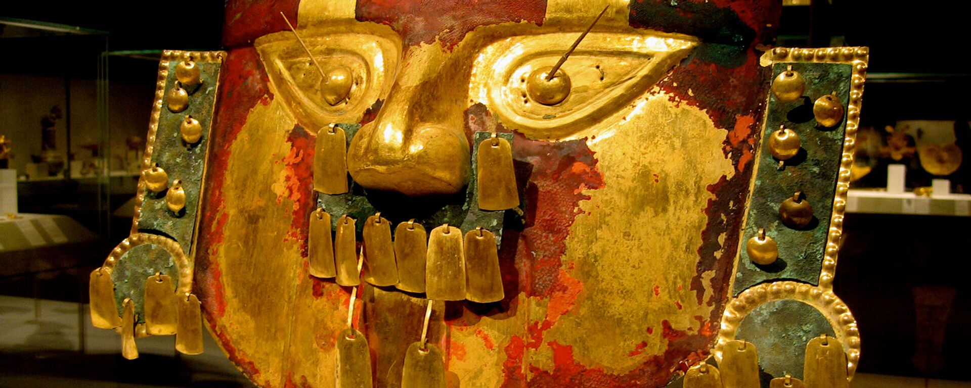 Погребальная маска IX-XI века в Метрополитен-музей - Sputnik Армения, 1920, 28.10.2021