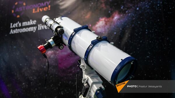 Freedom Astronomy ստարտափի տաղավարում տեղադրված աստղադիտակ - Sputnik Արմենիա