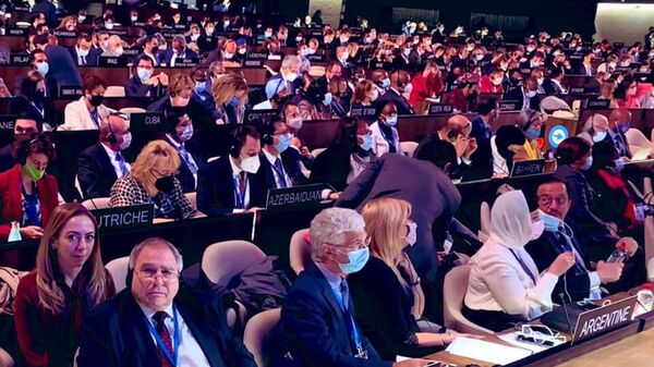 Открытие 41-й сессии Генеральной конференции ЮНЕСКО (9 ноября 2021). Париж - Sputnik Армения