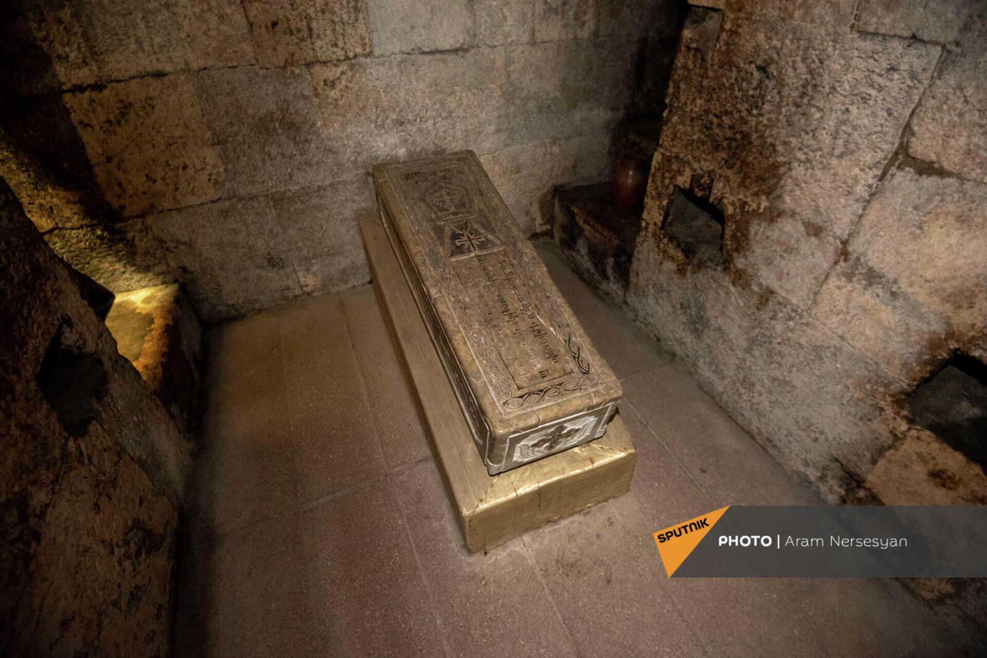 Սուրբ Գրիգոր Լուսավորչի թոռան` Սուրբ Գրիգորիսի գերեզմանը Ամարասի վանքում Սուրբ Գրիգոր Լուսավորչի թոռան` Սուրբ Գրիգորիսի գերեզմանը Ամարասի վանքում - Sputnik Արմենիա, 1920, 14.11.2021