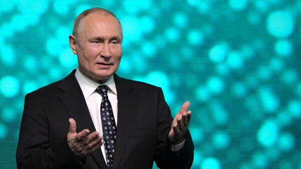 Президент РФ В. Путин принял участие в международной конференции Artificial Intelligence Journey 2021 - Sputnik Армения