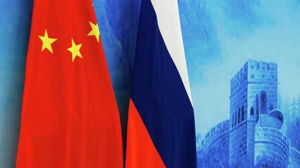 Флаги России и КНР  - Sputnik Армения