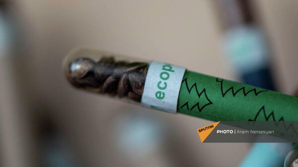 Ручка Eco pen с семенами - Sputnik Армения